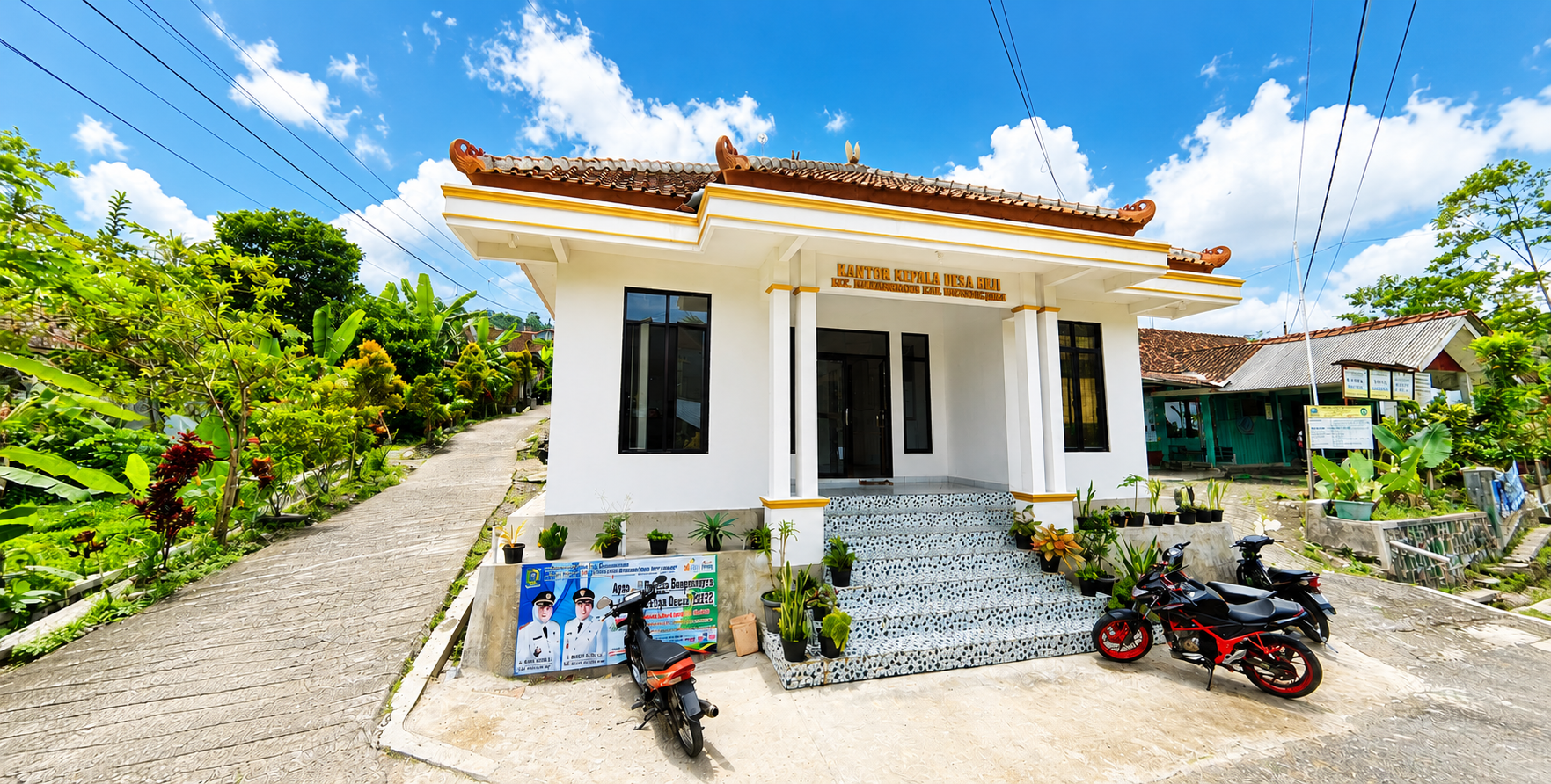 Suasana desa tradisional